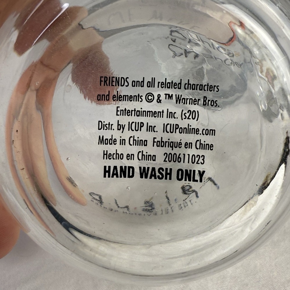 Set‎ of 5 Friends TV Show Stemless Wine Glasses - Picture 9 of 9
